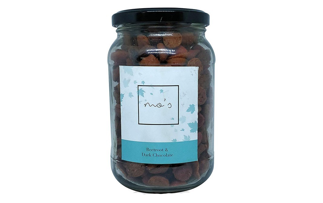 Mo's Beetroot & Dark Chocolate Cookies   Glass Jar  200 grams